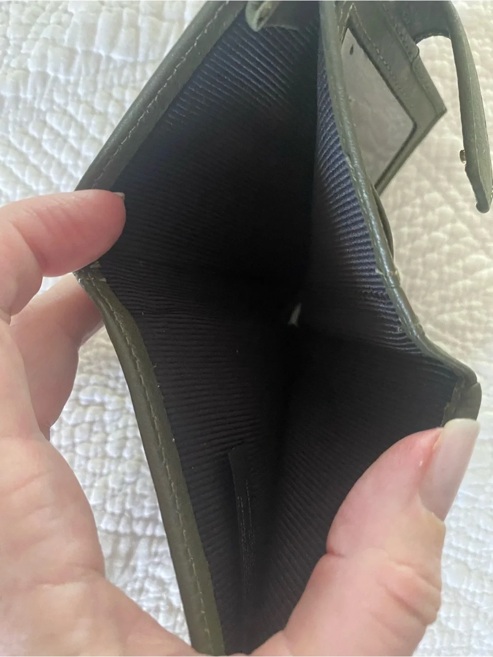 House of Harlow Green Wallet Like New